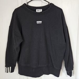 Adidas Women's Charcoal Crewneck Sweater Size S